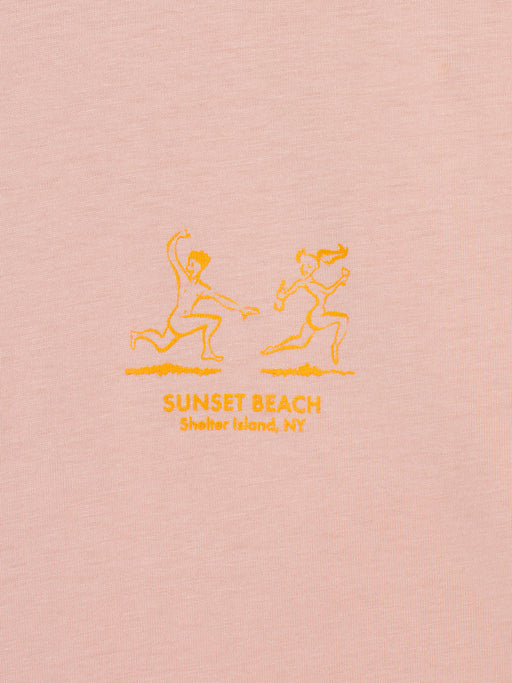 SSB BEACH LOVERS TEE - PALE PINK