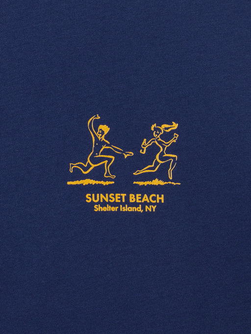 SSB BEACH LOVERS TEE - COBALT