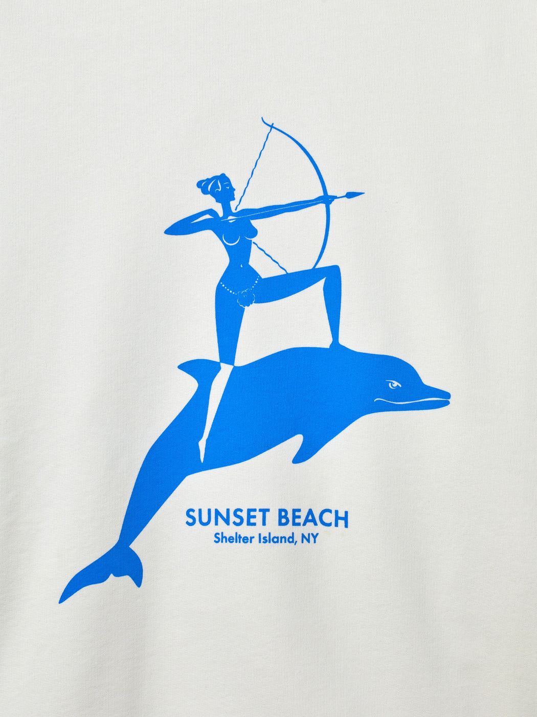 SSB DIANA ON DOLPHIN SWEATSHIRT - NATURAL