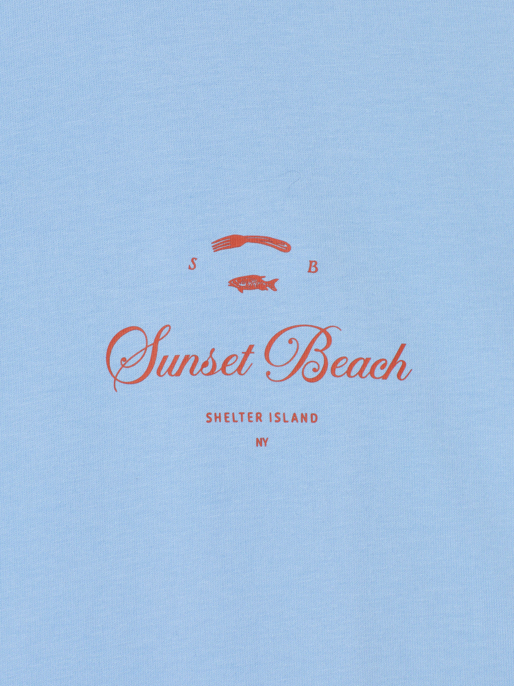 Fish & Fork Skye Blue Tee