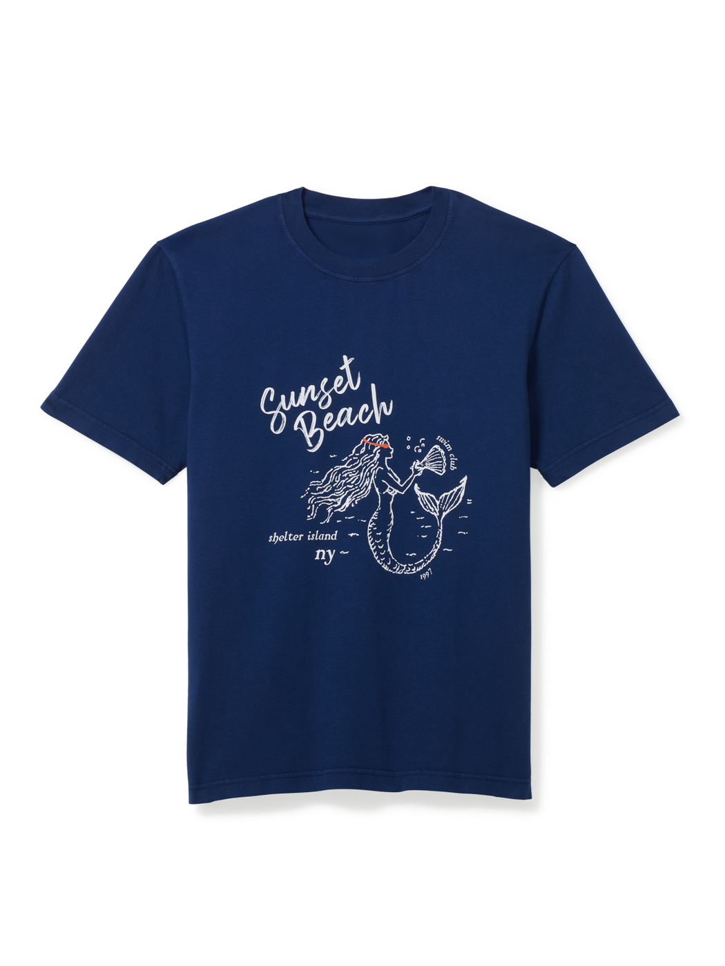 SSB MERMAID T-SHIRT - NAVY