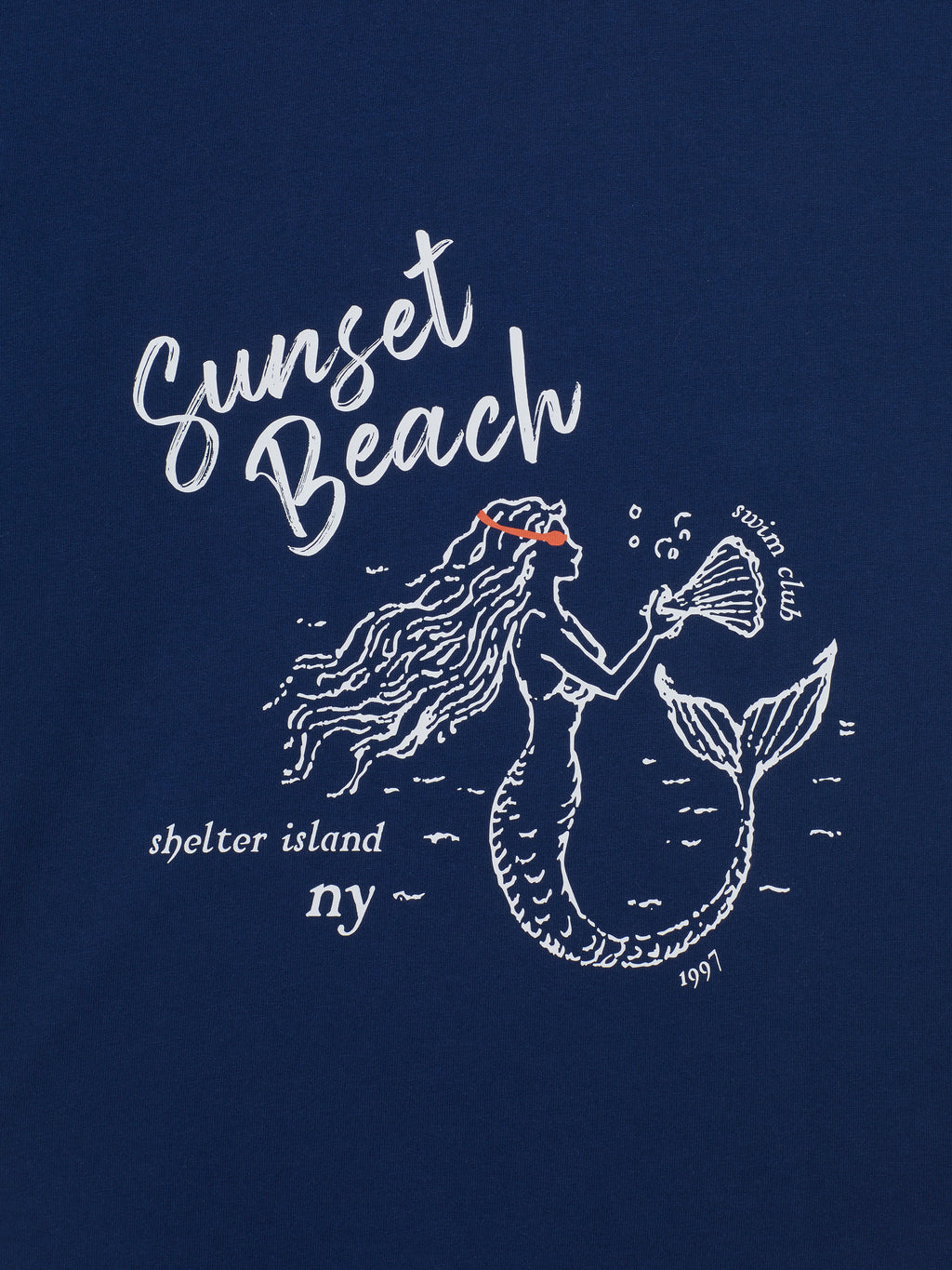 Mermaid Navy Tee