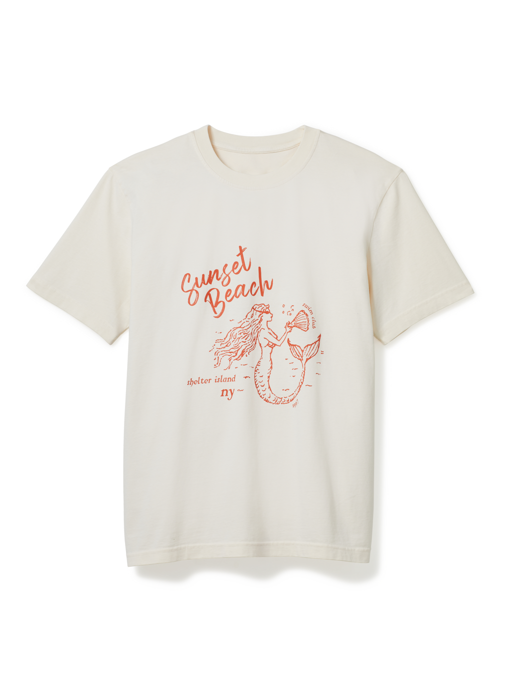 Mermaid Oatmilk Tee