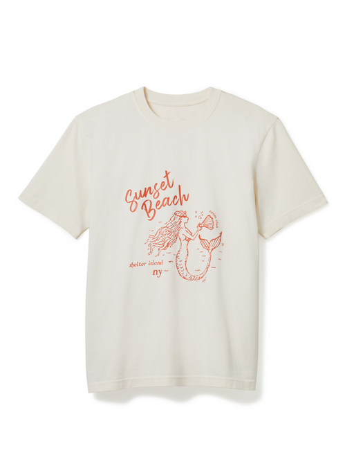 SSB MERMAID T-SHIRT - OATMILK