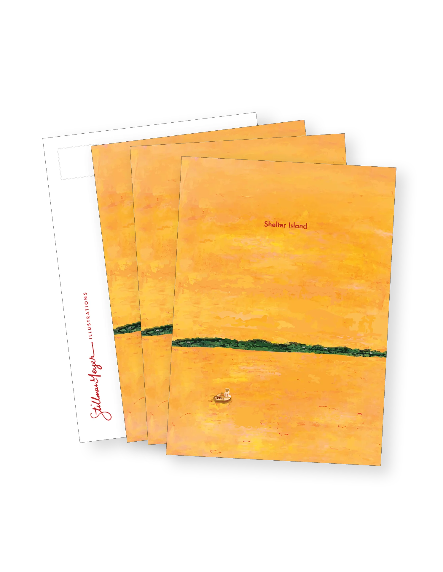 Sunset Beach Postcard